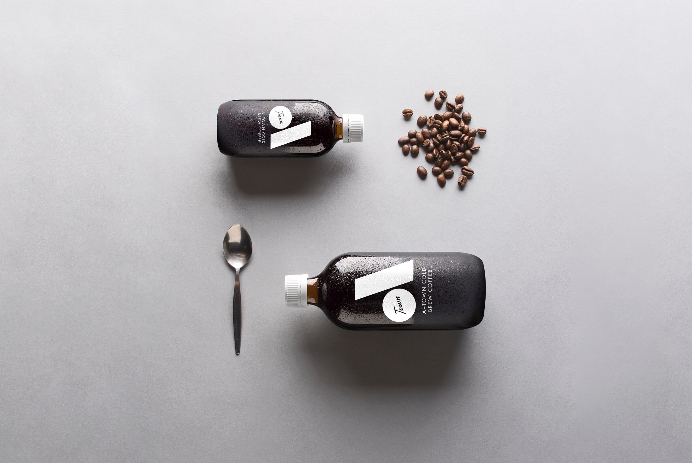 A town cold brew coffee brand design