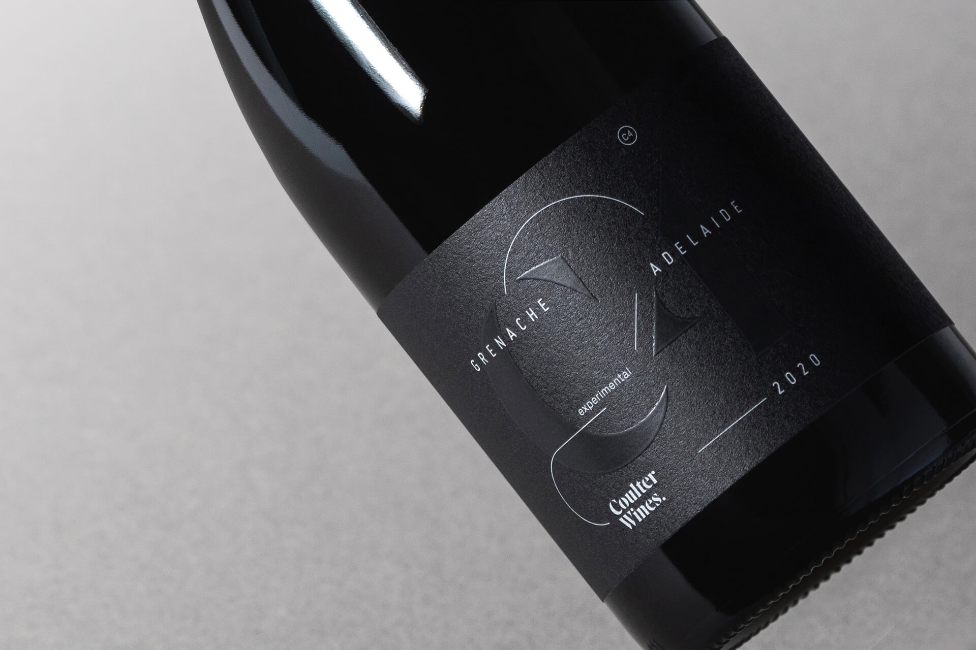 Coulter wines packaging