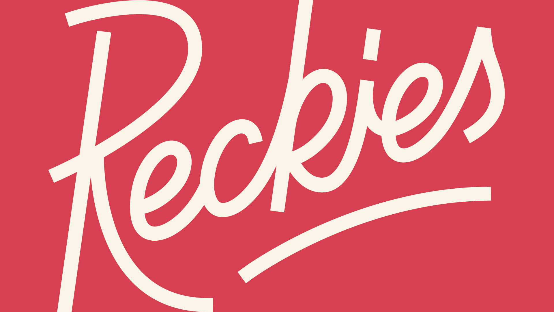 Reckies logo design