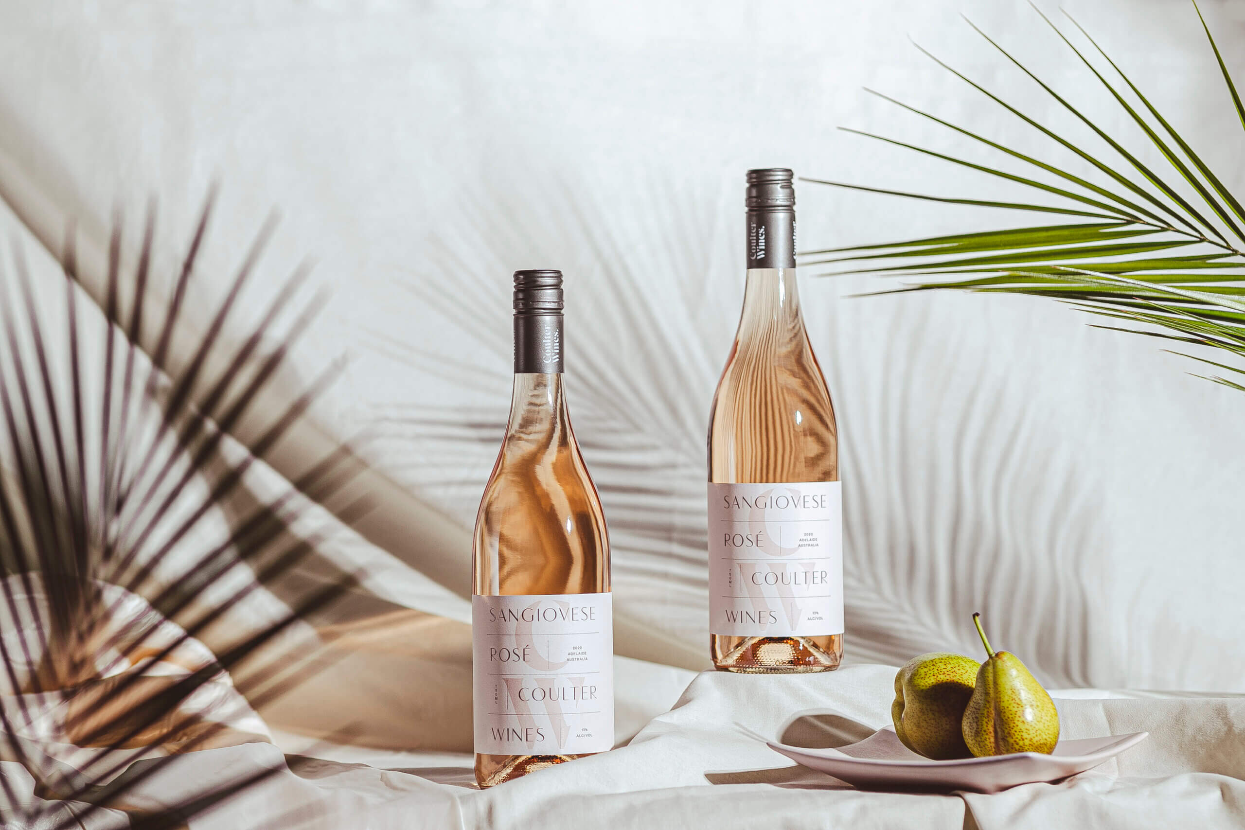 Coulter Wines Rosé Wine Labelling