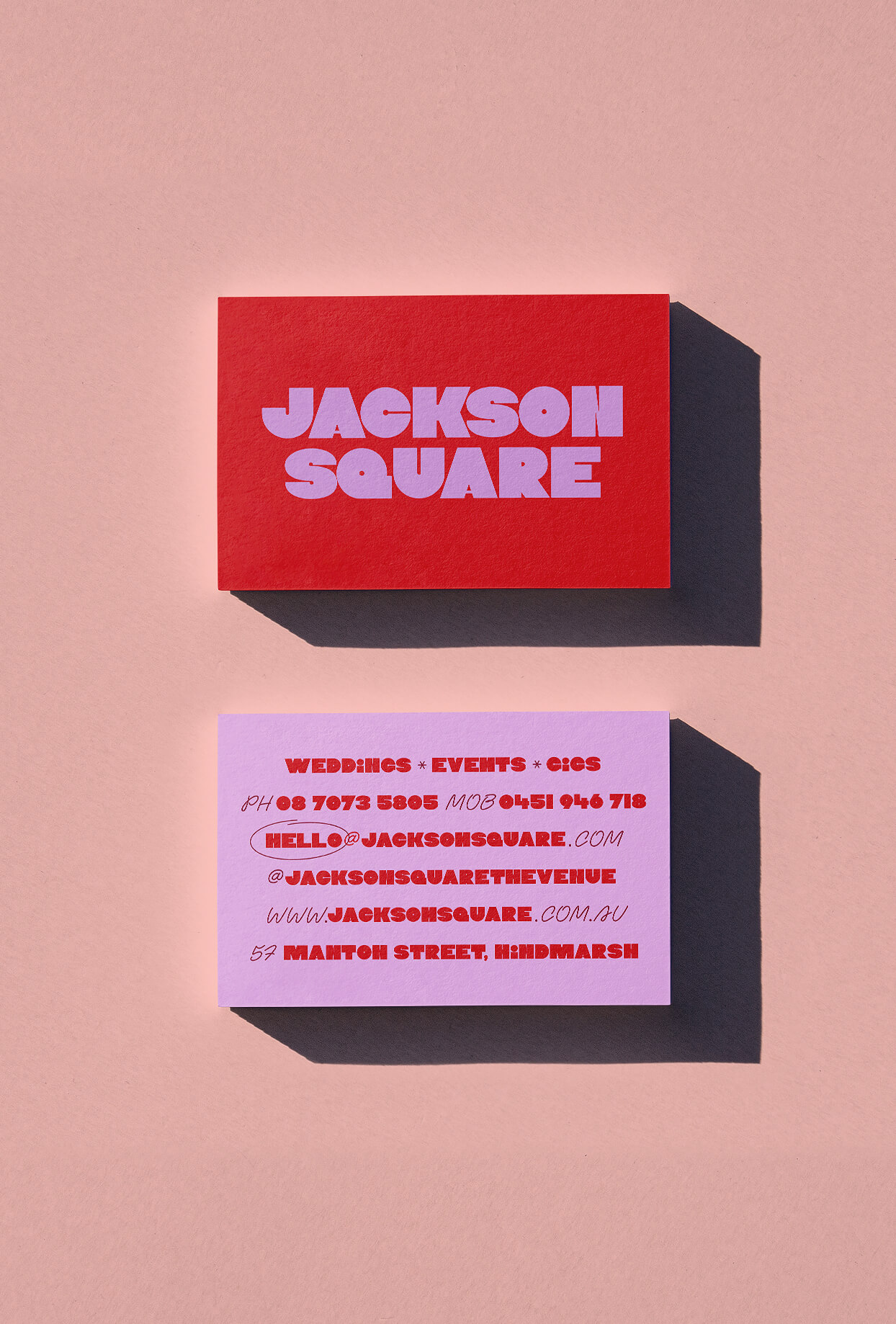 Jakson square business cards