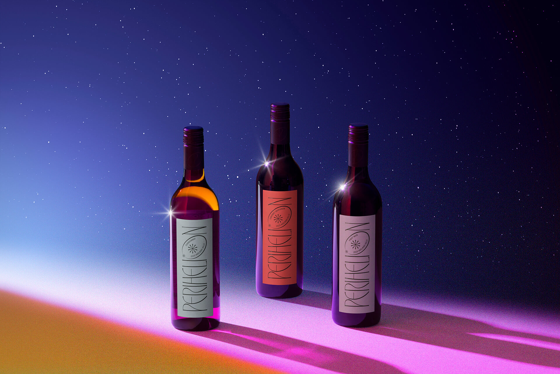 Perihelion Wine Labels